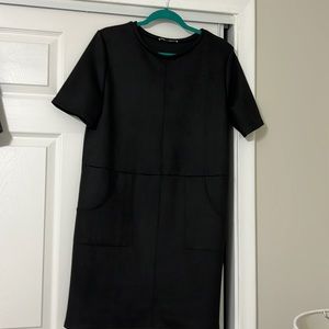 Suede dress